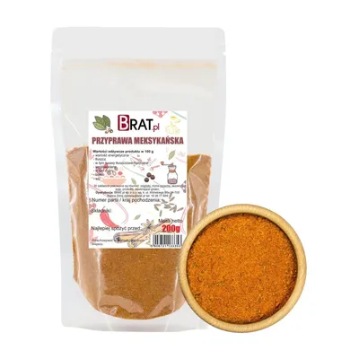Zdjęcie produktu dla Przyprawa Meksykańska 200g Brat.pl