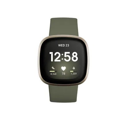 Produktbild von Fitbit Versa 3, AMOLED, Touchscreen, WLAN, GPS, 30 g