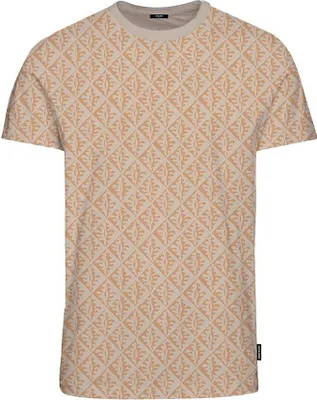 Obrázek produktu pro Jack & Jones Blulincoln Tričko s krátkým rukávem, béžové, velikost XL, pánské, béžové, velikost XL