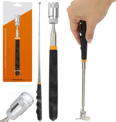 Produktbild von Teleskopische Magnetische Werkbank Magnet Mit Led Taschenlampe 79.5