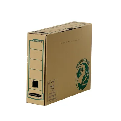 Produktbild von Fellowes R-Kive Earth - Aktenbox - Rückenbreite: 80 mm - für A4 (210 x 297 mm)