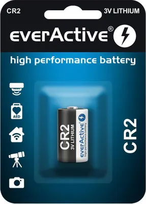 Zdjęcie produktu dla Bateria CR2 everActive (blister 1 szt.)