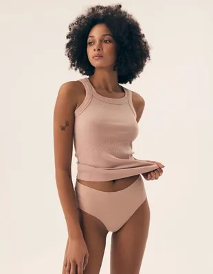 Imagen del producto de Damen Slips Henderson, pack de 2, ajuste cómodo, color marrón y beige, talla S