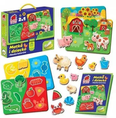 Immagine prodotto di RK1120-01 Gioco didattico "Mamma e bambino"