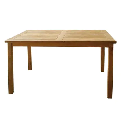 Produktbild von Premium Teak Tisch rechteckig Gartentisch Gartenmöbel Teakmöbel Holz 120 cm