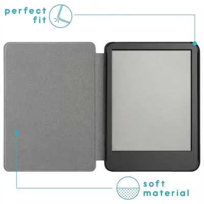 Productafbeelding van imoshion Slim Hard Case Bookcase voor de Amazon Kindle (2024) / Amazon Kindle (2022) 11th gen - Zwart