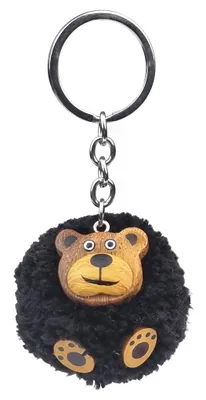 Obrázek produktu pro 2Kids Toys Dřevěná klíčenka pompon Medvěd