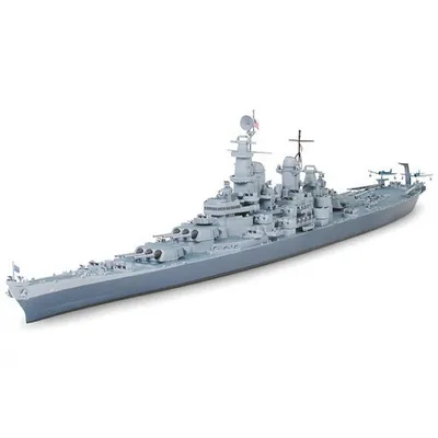 Productafbeelding van Modelbouwset 1:700, slagschip USS Missouri, waterlijnmodel