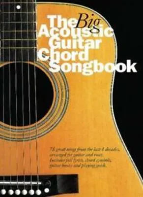 Produktbild von The Big Acoustic Guitar Chord Songbook