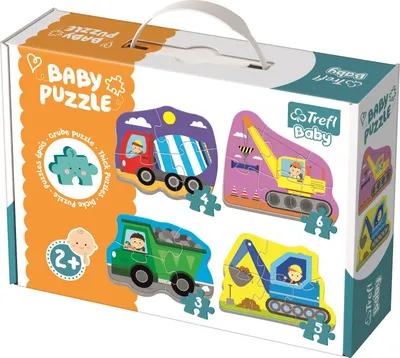 Obrázok produktu pre Trefl TREFL Baby puzzle set, Machines
