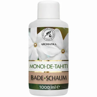 Produktbild von Badeschaum Monoi de Tahiti 1000 ml - Aromatherapie Badewanne - Badezusatz - Baden - Körperpflege - Schaumbäder - Schönheit - SPA - Aromatherapie