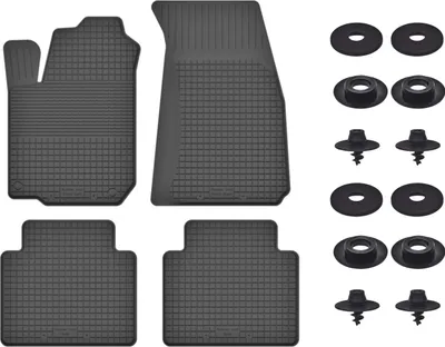 Produktbild von Gummimatten Mit Stoppern Für: Ford Focus Mk4 (2018-) Schwarz Set