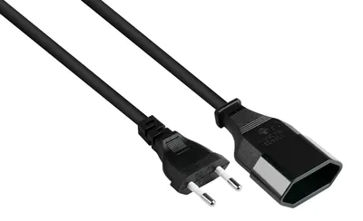 Obrázok produktu pre Alcasa P0300-S030, 3 m, Zástrčka typu C, H03VVH2-F, 250 V, 2.5 A