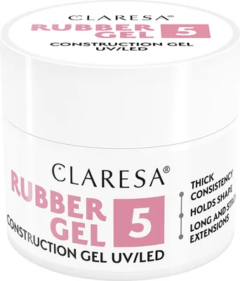 Obrázok produktu pre Claresa gumový gél na stavbu Uvled 12 G