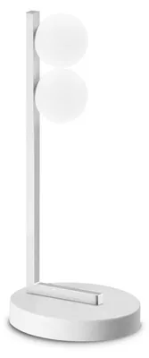Produktbild von Zeitgenössische Abatjour Ping Pong Metall Weiß Led Integriert 6W 3000K Ip20