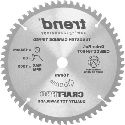 Obrázok produktu pre Kotúčová píla, priemer 184 mm, 60 zubov, TCT