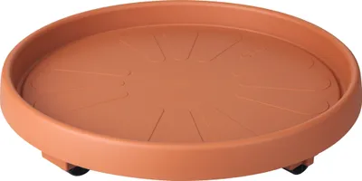 Produktbild von elho universal planttaxi 40cm, Untersetzer, Polypropylen, Terrakotta, 65 mm, 645 g, 38,2 cm