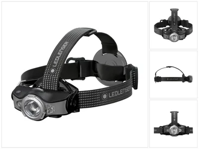 Zdjęcie produktu dla Ledlenser MH11, Latarka czołowa, Czarny, Szary, IPX7, LED, 1000 lm, 320 m