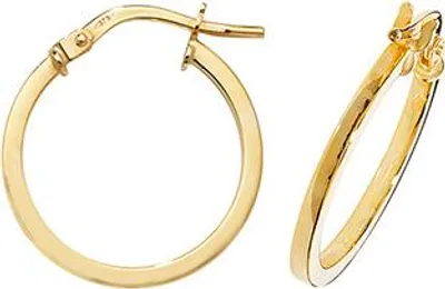 Produktbild von 9 Karat (375) Gold Damen - Paar Creolen - 15mm; TRS375929KYMM15