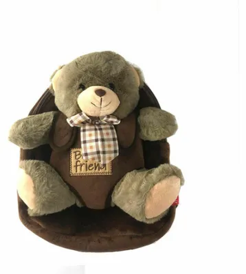 Image de Sac à dos extra moelleux Tommy Bear 2,7 litres brun foncé