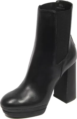 Produktbild von H3860 tronchetto donna HOGAN H391 woman leather boots black