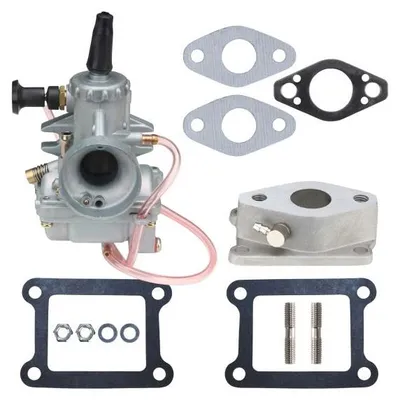 Obrázek produktu pro Karburátor VM20 20 mm + izolační deska + sací potrubí + těsnění pro Yamaha DT 50 R M MX (do roku 2003) / RD 50 M MX DX