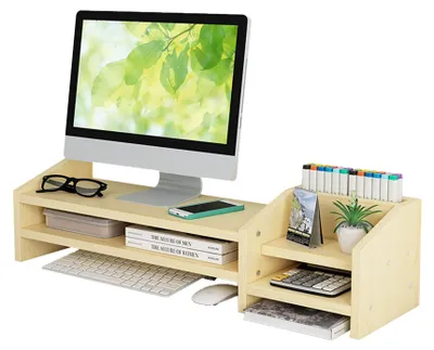 Obrázok produktu pre Stojan na monitor pre počítač s organizérom