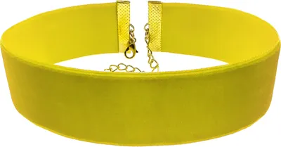 Produktbild von Oblique Unique Halsband Halskette Kette für Damen Mädchen Choker JGA Junggesellinnenabschied Party - gelb