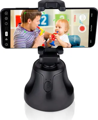 Zdjęcie produktu dla Grundig ED-49803: Obrotowy uchwyt na telefon 360° do śledzenia twarzy/obiektów dla vlogerów