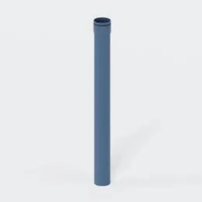Produktbild von Poloplast Rohr, POLO-KAL XS, DN75, 75x750mm, PP-MD, blau, Stange mit 750mm, 1 Stk.