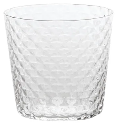 Immagine prodotto di Zafferano Set 4 Tumbler Veneziano Mixology 43 cl in Vetro Sonoro Superiore Soffiato a Bocca e Lavorato a Mano, Trasparente Design Elegante e XL