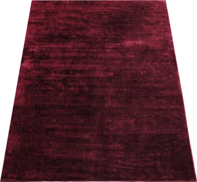 Produktbild von Hochflor Velours Teppich CADIZ 630 ROT – 80D