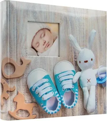 Obrázek produktu pro Fotoalbum 10x15 500 foto dětské Bunny 1 modré