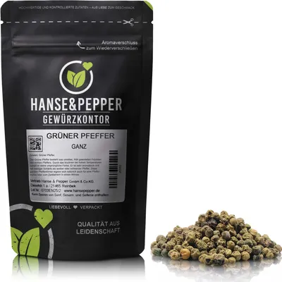 Produktbild von 250g Pfeffer Grün - Ganz