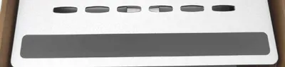 Immagine prodotto di Amazon Basics Supporto ergonomico regolabile per laptop con estrattore di calore, regolazione continua dell'altezza e dell'angolo, ideale per un laptop fino a 43,9 cm (17,3 pollici), 27,9 x 23 x 5,6 cm, argento