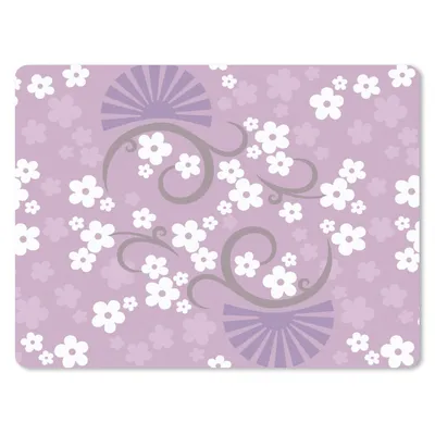 Produktbild von MuchoWow® Mauspad Mousepad Blumen - Muster - Sakura 40x30 cm - Mousepads - Maus Mat - Pad - Mausunterlage - Anti Rutsch