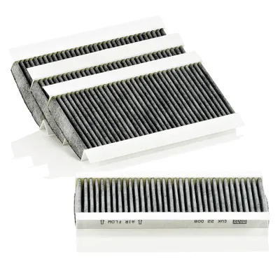 Produktbild von MANN-FILTER CUK 22 008-4 Innenraumfilter Pollenfilter für BMW 3 Touring (E91) Aktivkohle