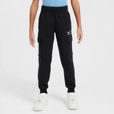 Image de Nike B Nsw Si Flc Cargo Pant Bb Black/White Black/White L
