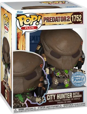 Zdjęcie produktu dla Funko POP Predator 1752 City Hunter Battle Damaged Plus Special Edition