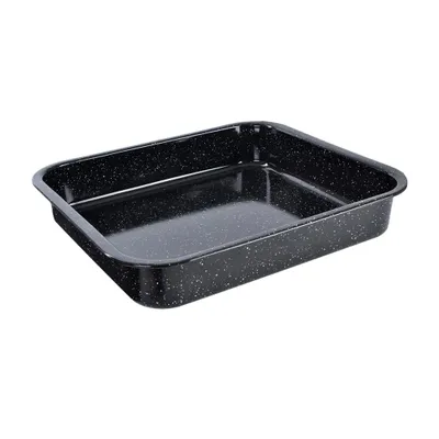 Obrázok produktu pre Plech na pečenie ORION Smaltovaná forma na pečenie s vysokým okrajom 35,5x24x5