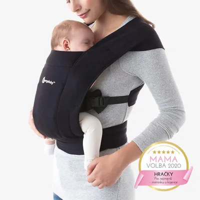 Produktbild von Ergobaby Embrace Neugeborenen Babytrage - Pure Black*