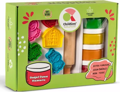 Produktbild von ChildGen Zestaw kreatywny Farma z ciastoliny naturalnej