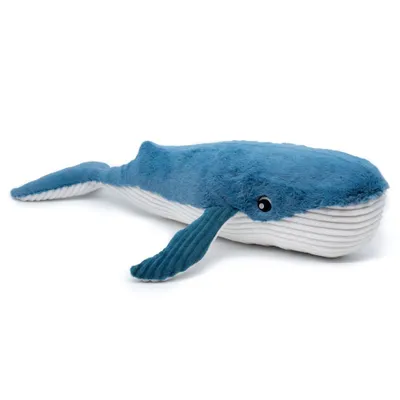 Produktbild von Les Deglingos Blauwal Plüsch mit Hündchen