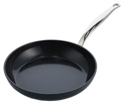 Produktbild von GreenPan Barcelona Pro, Rund, Allzweckpfanne, Schwarz, Keramik, 220 °C, Aluminium
