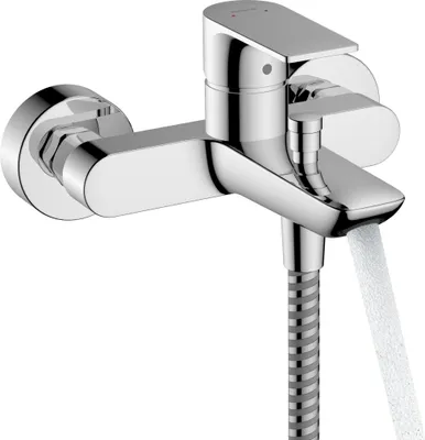 Produktbild von hansgrohe Rebris E Einhebel-Wannenarmatur, Aufputz, Ausladung 182 mm, 72450000