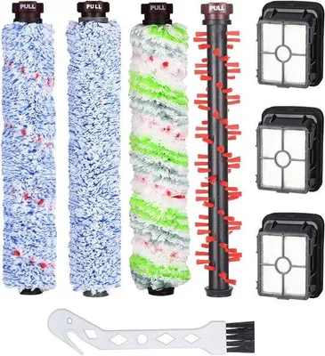 Productafbeelding van Accessoires voor Bissell Crosswave 3-in-1 - 1 Dierenrollerborstel - 1 Vloerborstel - 1 Tapijtborstel - ShopVlot