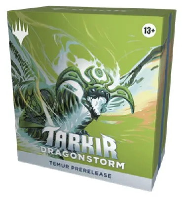 Produktbild von Magic: The Gathering Tarkir: Dragonstorm: Temur Prerelease Pack
