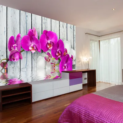 Produktbild von Basera Fototapete Orchideenmotiv 10040906-23, Vliestapete, 300x231 cm