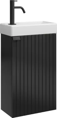 Immagine prodotto di Mobili bagno Bosco Nero opaco 40x22 cm Mobili contenitori Mobili lavabo