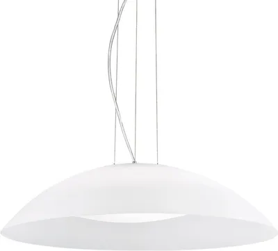 Obrázok produktu pre Ideal Lux LENA SP3 D64, 3 žiaroviek, E27, IP20, Chróm, Biela